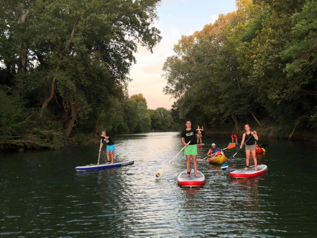  SUP-Ausflug zur Entdeckung des Hérault 