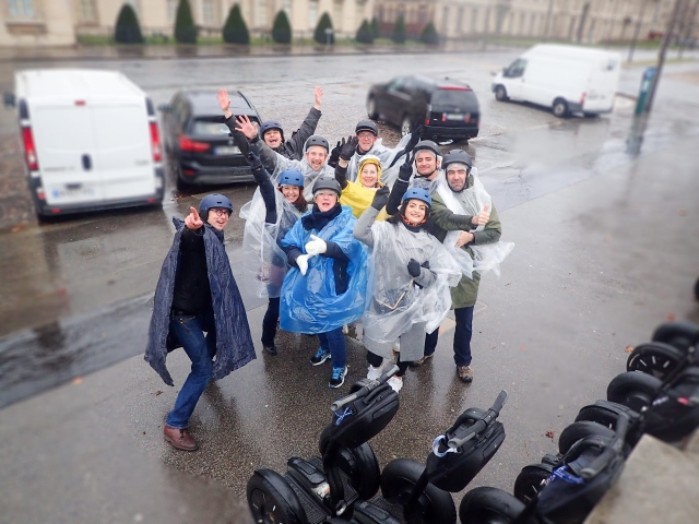  Spaß und Lachen auf der Segway-Fahrt