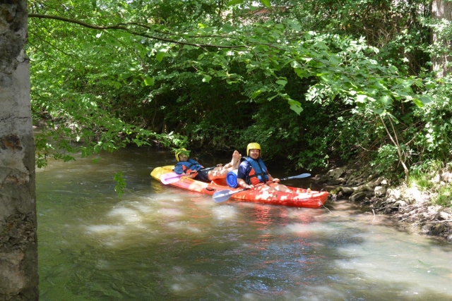  Itinerario del Petit Morin in canoa biposto 