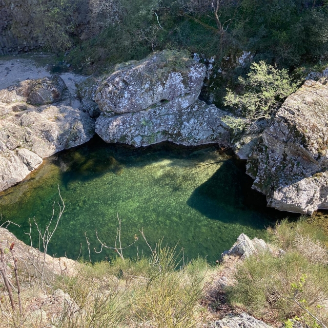 Paysage du canyon