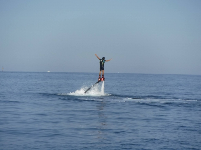  Ritornare in equilibrio sul flyboard 