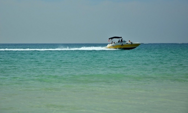 Departure for 2 hours of navigation 