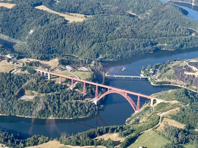  Landscape of Lozère from the sky 