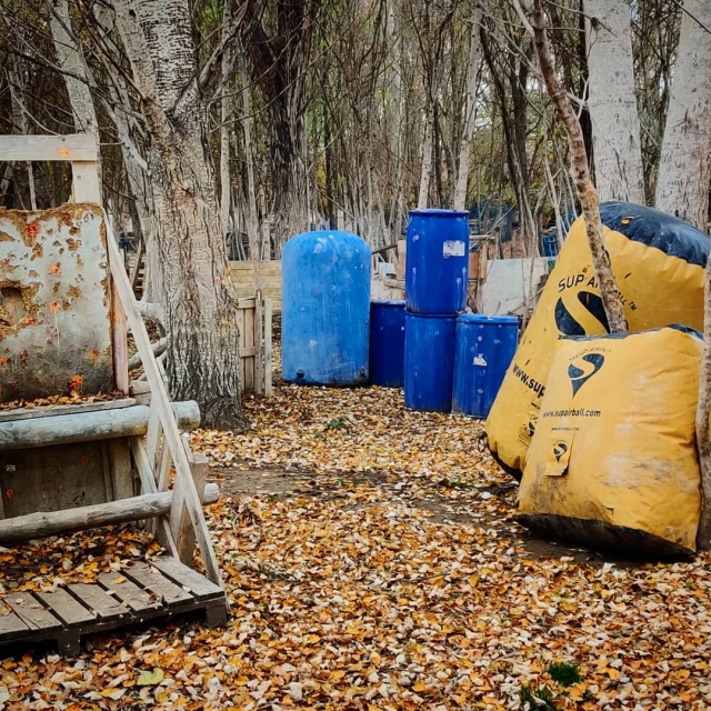  Our paintball field 