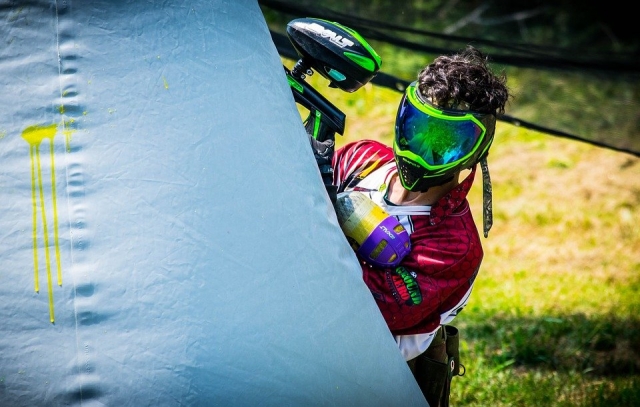 Paintball game towards Lille 
