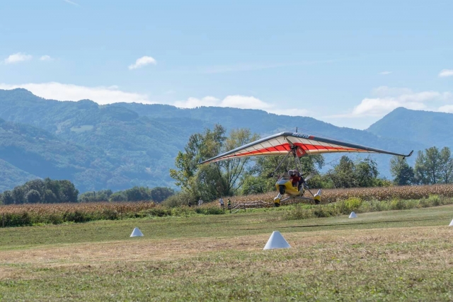 Takeoff from the tilting Ulm