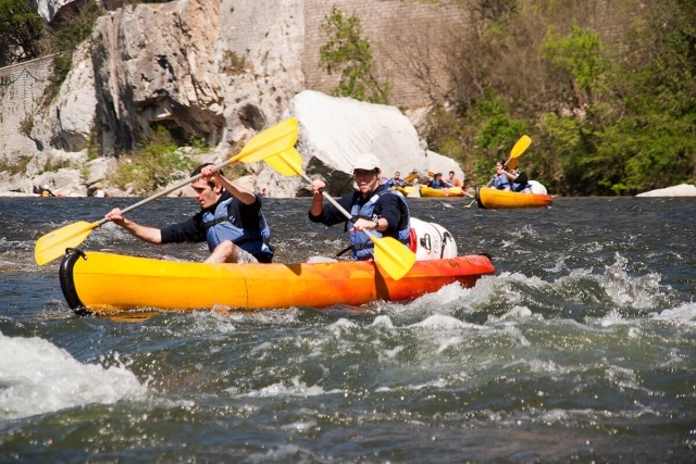 Canoë et rapides