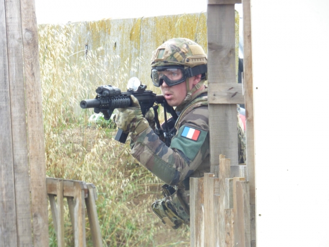 Camouflaged player 