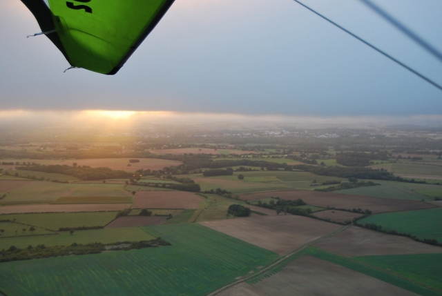 Vue sur les champs du Loiret