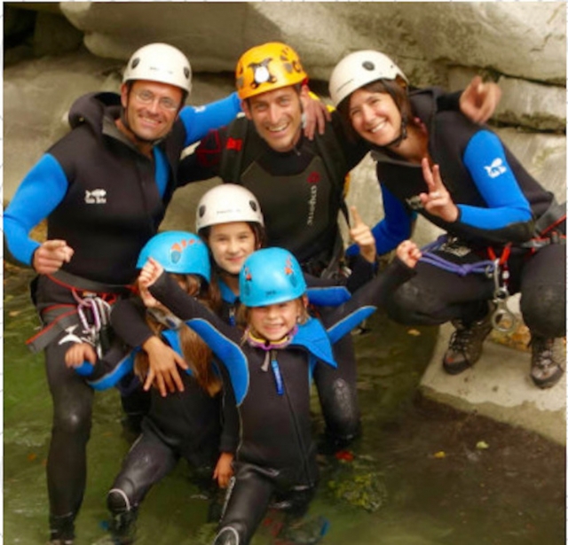 Mini canyon en famille