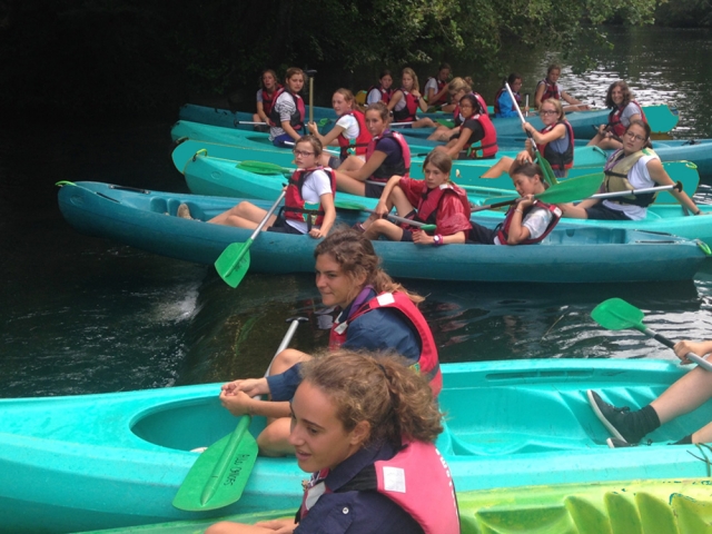 Launching towards La Dronne 