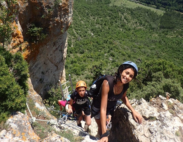  Klettersteig mit der Familie