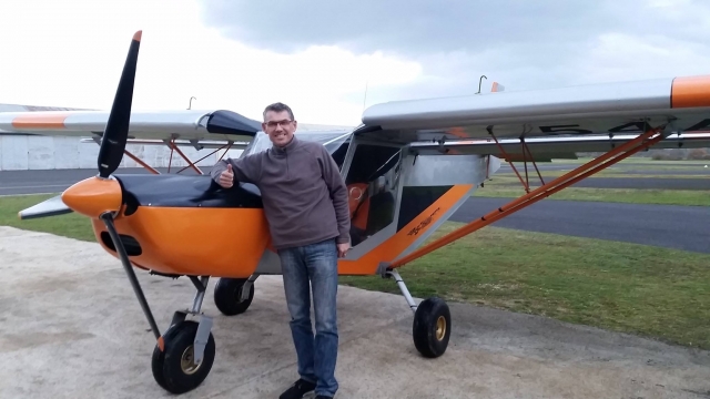  Unser mehrachsiger ULM am Flugplatz 