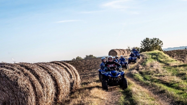 Quad en campagne
