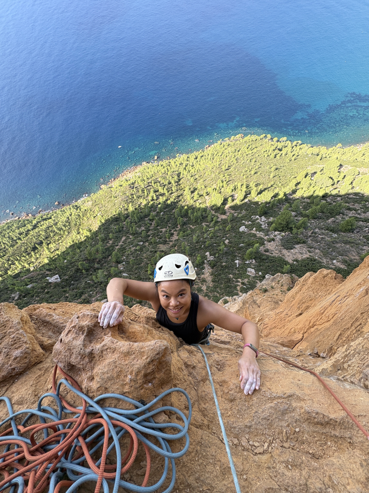 Escalade sur les Calanques 