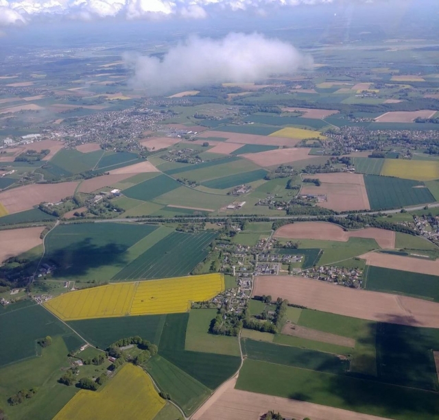  Felder der Normandie 
