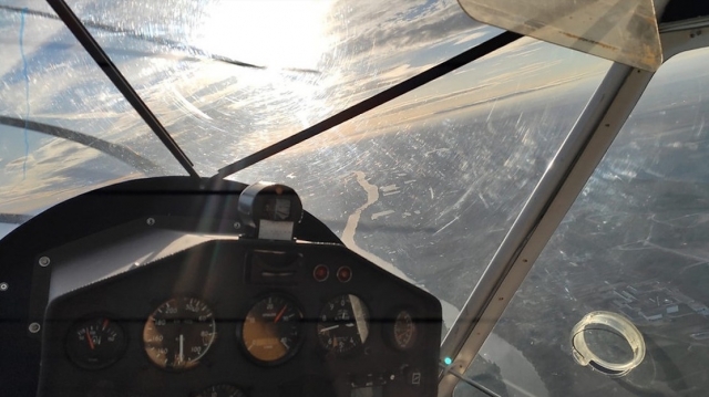 Sicht des Piloten 