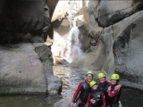 Canyoning sportif au canyon Gourg des Anelles 3 h