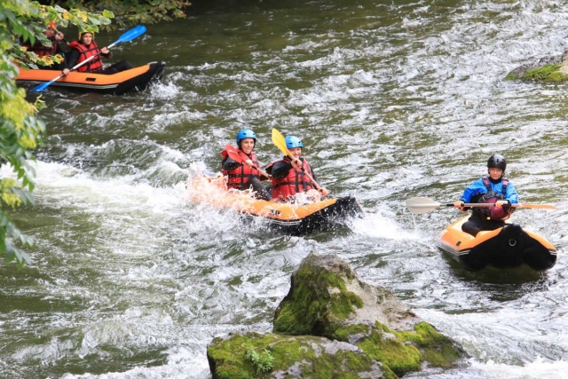  Caminhão de canoa de jangada 