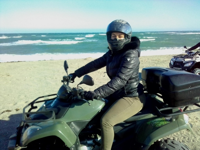  Escursione in quad in riva al mare