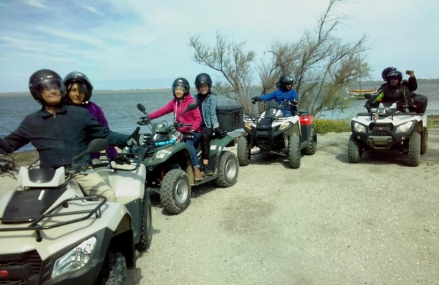  Sosta sulla costa in quad per ammirare il panorama 