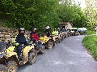 Paseo en quad cerca de Carcassone 2H
