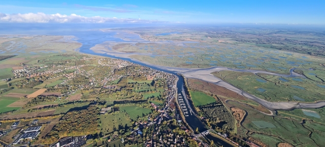  Landschaft der Bucht der Somme