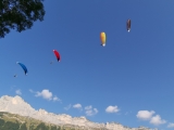 Simultaneous DUO Paramotor flight in Baie de Somme 30min