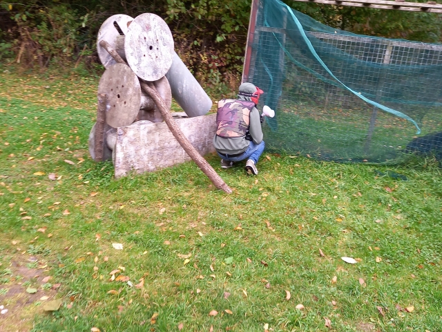Paintball mit Freunden 