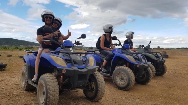  Attraversando i sentieri di Argeliers a bordo di un quad 