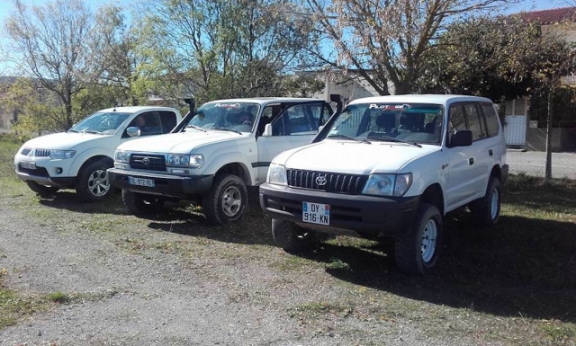 Nos 4x4 au centre