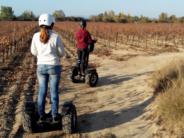  Die Umgebung von Béziers an Bord eines Segways erkundet 