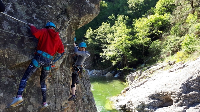 Via ferrata pont du diable - en groupes