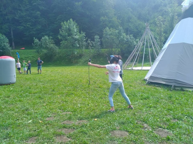  Sessione di tiro con l'arco 