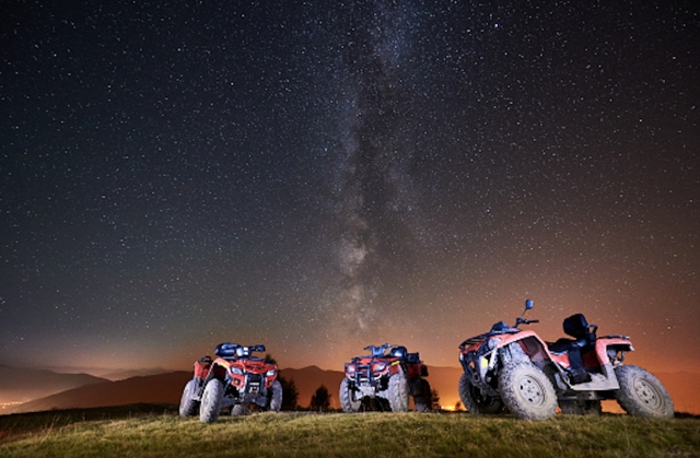  Giro in quad notturno e osservare le stelle 