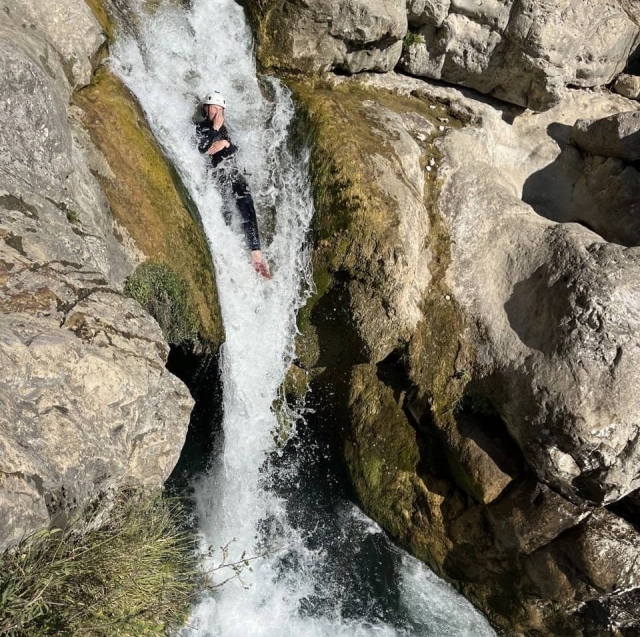 Canyoning at the Gorges du Loup 1/2 day