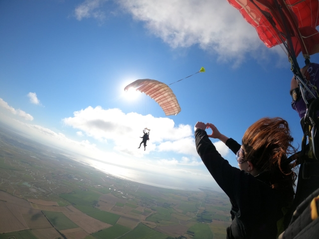 Vol en parachute à Rochefort