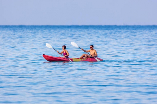Kayak duo en corse