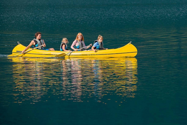 Excursion familiale en kayak