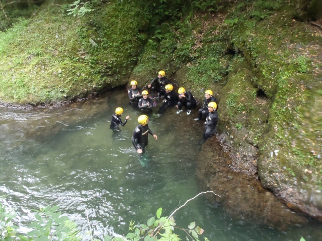 Canyoning dans le pays basque