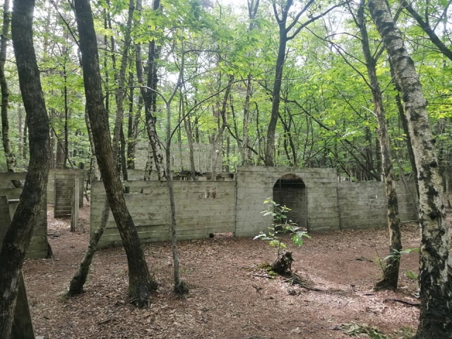  Il più grande parco di paintball della Bretagna 