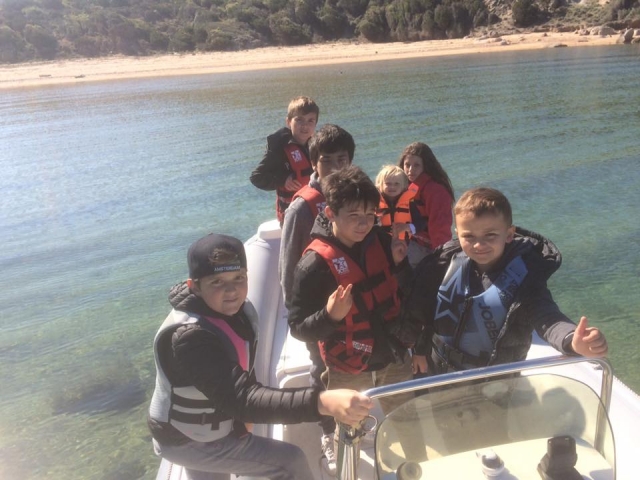 Família de barco 