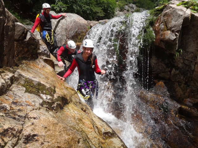  Abstieg durch die Haute-Borne-Schlucht 