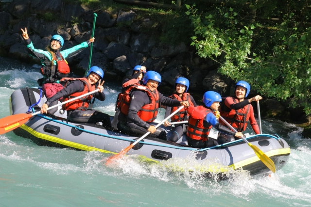  Rafting auf der Isère 
