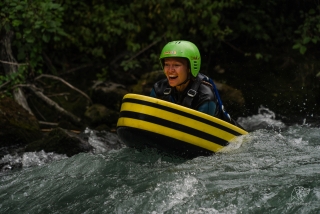 Hydrospeed perfectionnement sur l'Isère 2h30