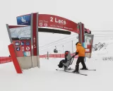 瓦托伦斯 (Val Thorens) 手工滑雪的下午