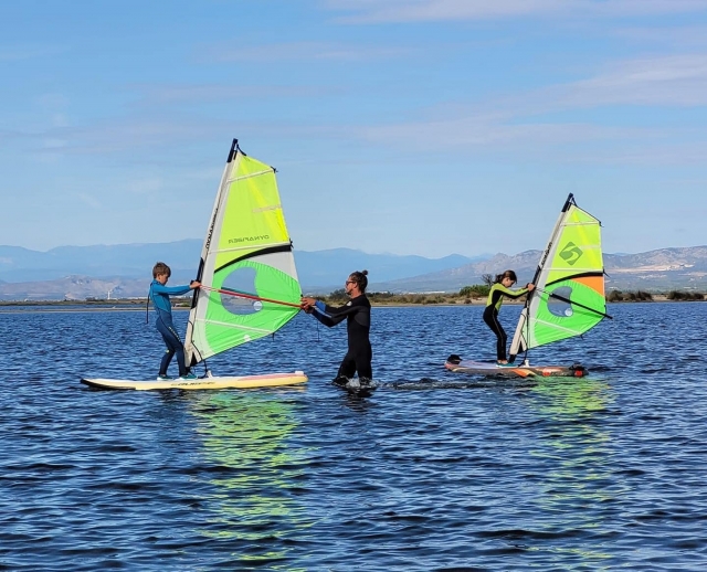 Cours de windsurf