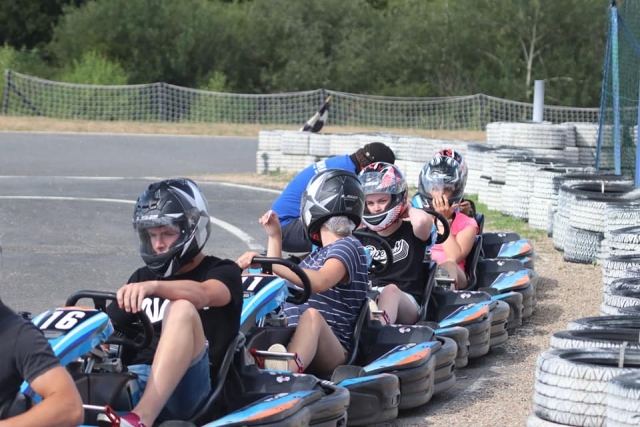 Tour de karting en Lavaud 