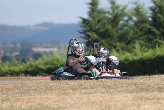  Karting en copiloto en Lavaud 