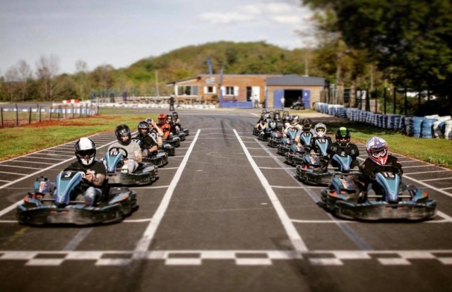 Sesión de karting cerca de París